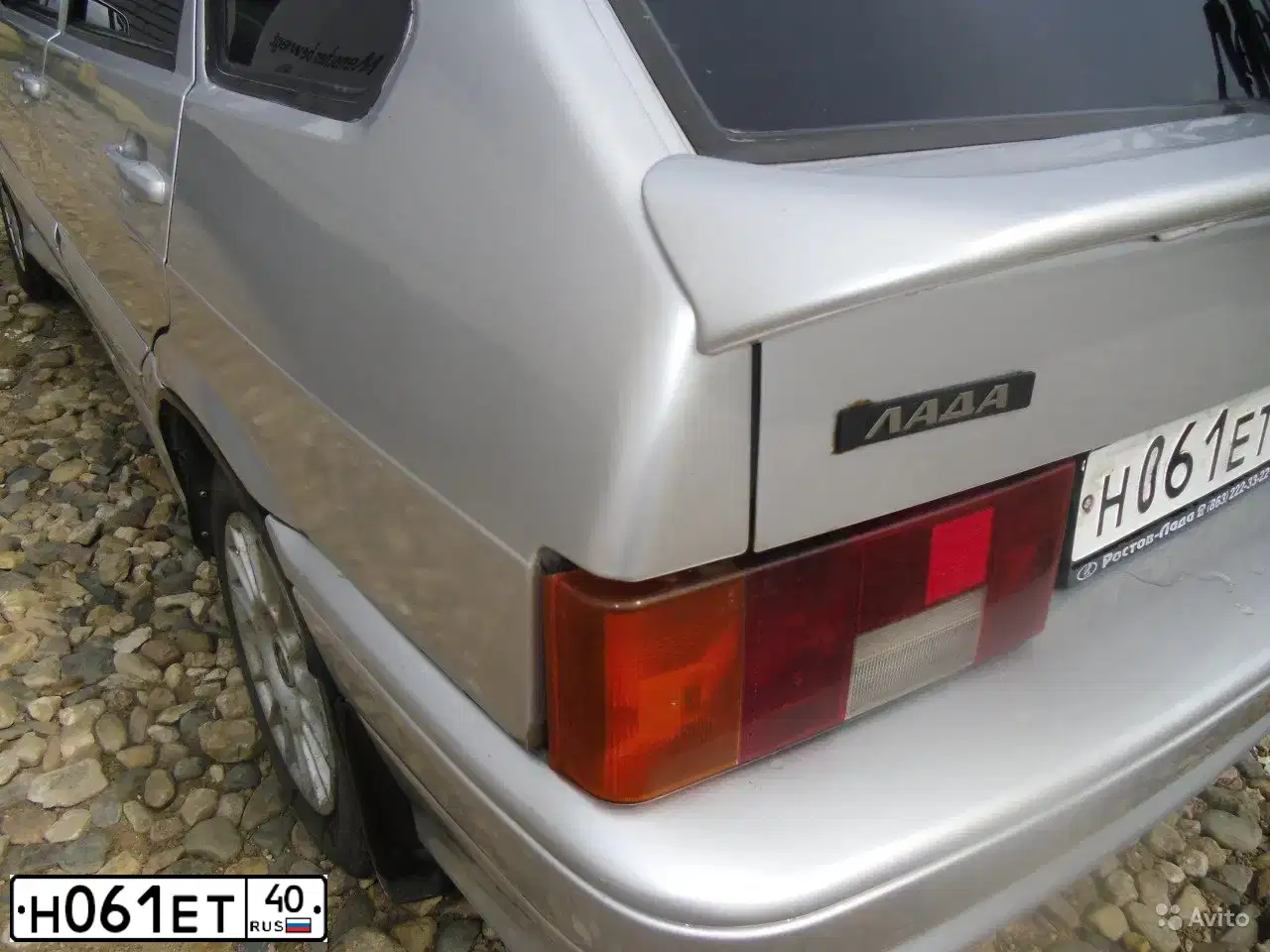 Фото автомобиля LADA 2114 SAMARA, 2004 — госномер О281КЕ161. Цвет: снежная королева(серебристый)