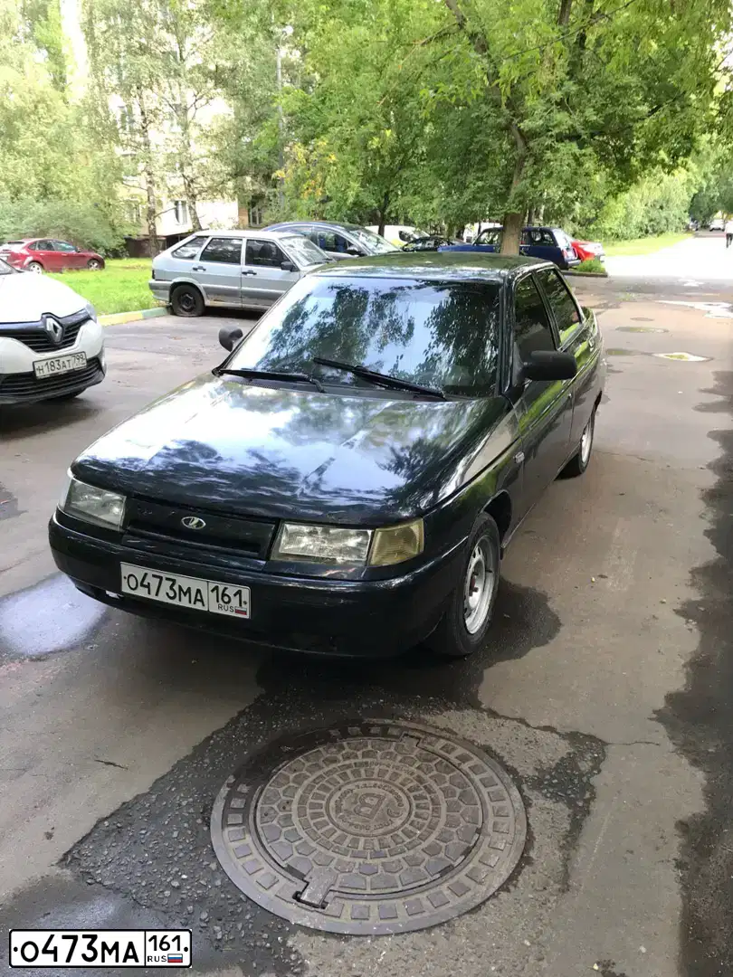 Фото автомобиля LADA 2110 LADA, 2005 — госномер А847НА761. Цвет: ЧЕРНЫЙ