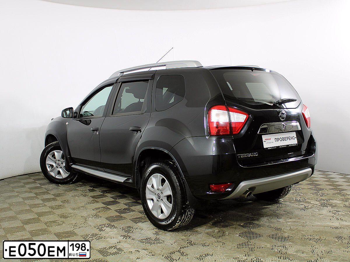 Фото автомобиля NISSAN TERRANO, 2019 — госномер М318МК198. Цвет: ЧЕРНЫЙ