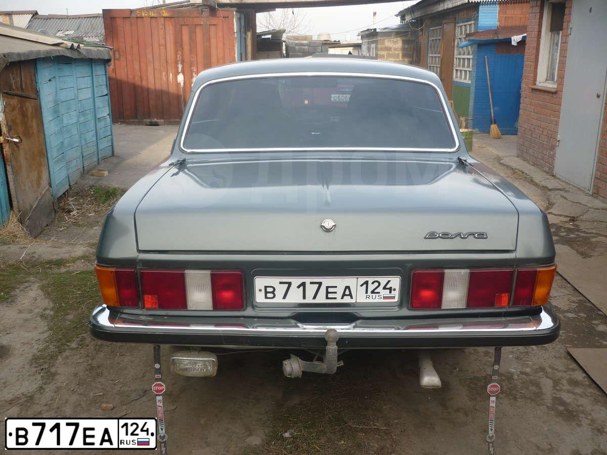 Фото автомобиля GAZ 3102 WOLGA, 2002 — госномер В717ЕА124. Цвет: СКАТ