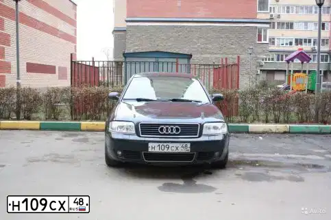 Фото автомобиля AUDI A6, 2001 — госномер Х977СХ57. Цвет: ТЕМНО-СИНИЙ