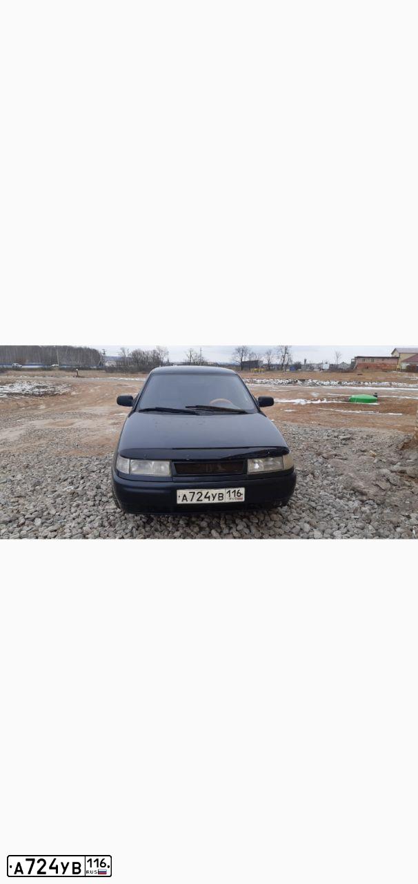 Фото автомобиля LADA 2112, 2007 — госномер А724УВ116. Цвет: ГРАФИТОВЫЙ МЕТАЛЛИК