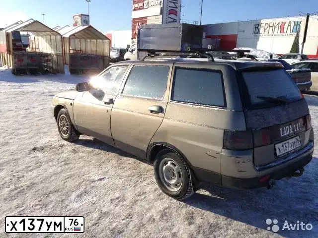 Фото автомобиля LADA 2111, 2001 — госномер О165ОО123. Цвет: СЕРО-ЗЕЛЕНЫЙ