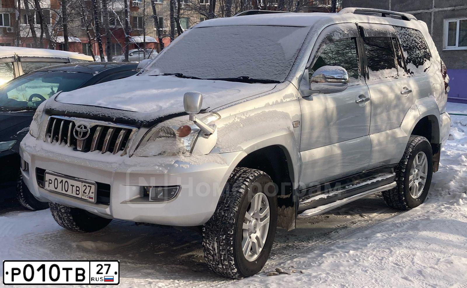 Фото автомобиля ВАЗ 21310, 2004 — госномер Р010ТВ27. Цвет: Серебристый