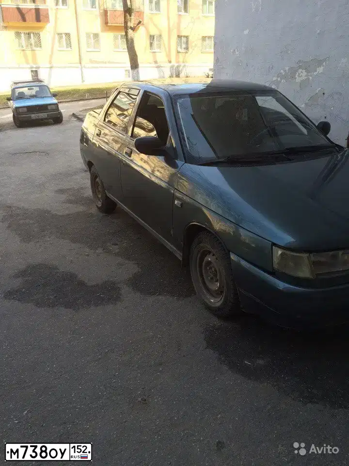 Фото автомобиля LADA 2110 LADA, 2006 — госномер С852РН152. Цвет: СЕРО-СИНЕ-ЗЕЛЕНЫЙ