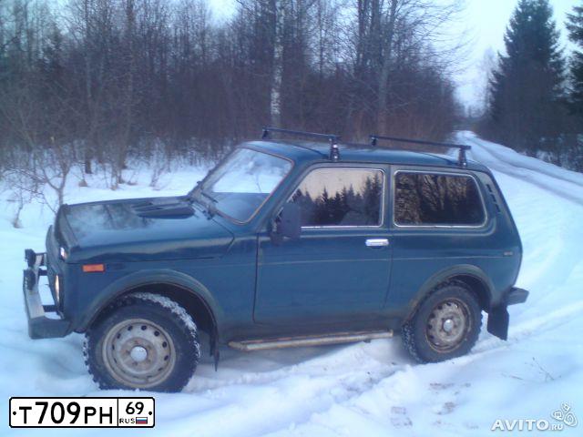 Фото автомобиля LADA 2121 NIVA, 2001 — госномер Т199ЕВ50. Цвет: Сине-зеленый