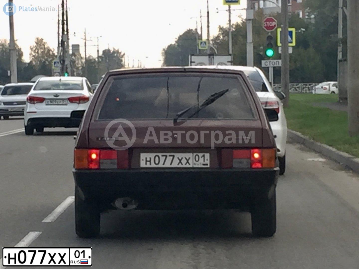 Фото автомобиля LADA 2109, 2004 — госномер Р394МК126. Цвет: КРАСНО-КОРИЧНЕВЫЙ