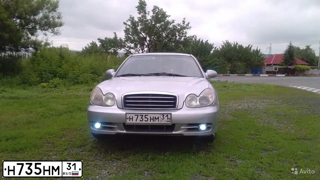 Фото автомобиля TAGAZ SONATA, 2008 — госномер Н735НМ31. Цвет: Серебристый