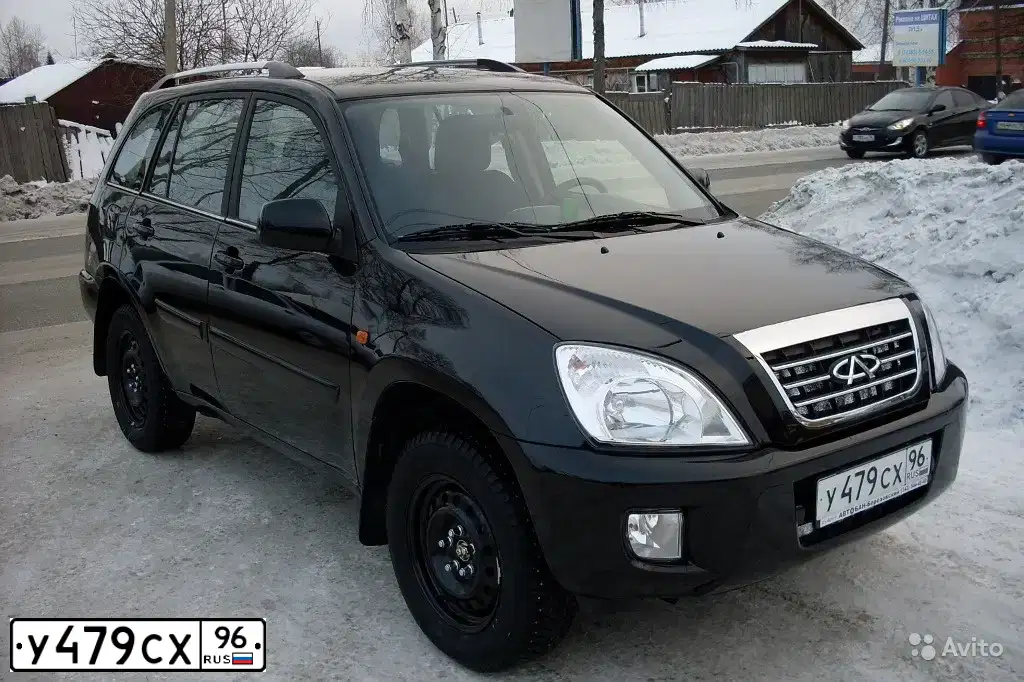 Фото автомобиля CHERY TIGGO, 2012 — госномер Т629НА196. Цвет: ЧЕРНЫЙ