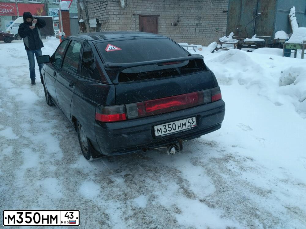 Фото автомобиля LADA 2112 LADA, 2006 — госномер А506СК43. Цвет: ГРАФИТОВЫЙ МЕТАЛЛИК