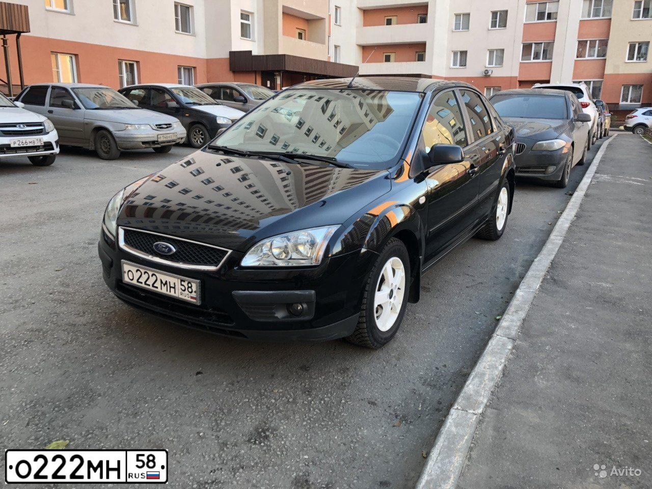 Фото автомобиля FORD FOCUS, 2006 — госномер С260СК797. Цвет: ЧЕРНЫЙ