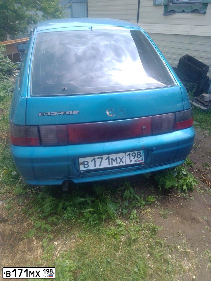Фото автомобиля LADA 2112, 2001 — госномер М558МТ134. Цвет: ТЕМНЫЙ СЕРО-СИНИЙ МЕТАЛИК