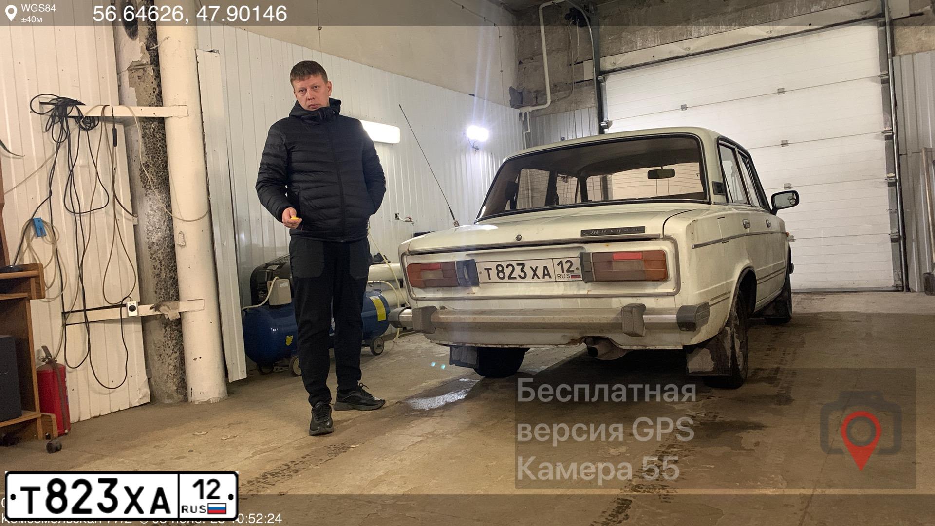 Фото автомобиля LADA 2106 LADA, 1996 — госномер Т823ХА12. Цвет: Белый