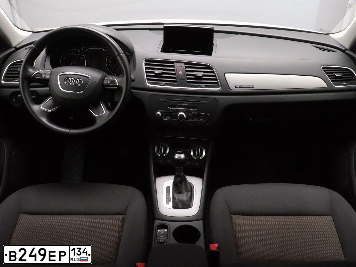 Фото автомобиля AUDI Q3, 2014 — госномер У699ХК57. Цвет: Белый