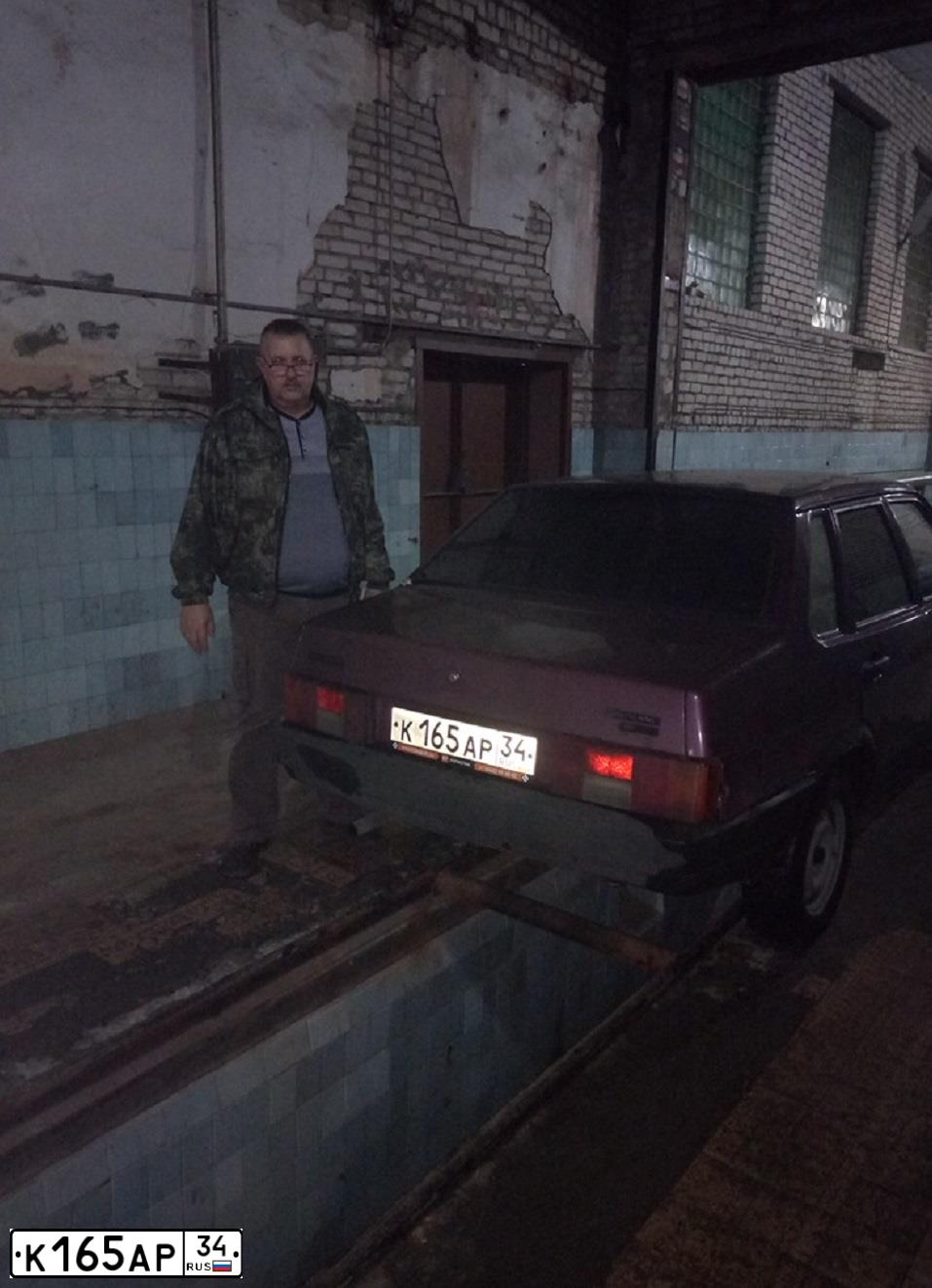Фото автомобиля VAZ 2109 SAMARA, 1997 — госномер К165АР34. Цвет: АМЕТИСТ