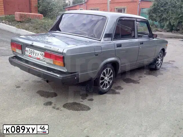 Фото автомобиля LADA 2107, 2010 — госномер Х343АО96. Цвет: средний серо-зеленый металлик