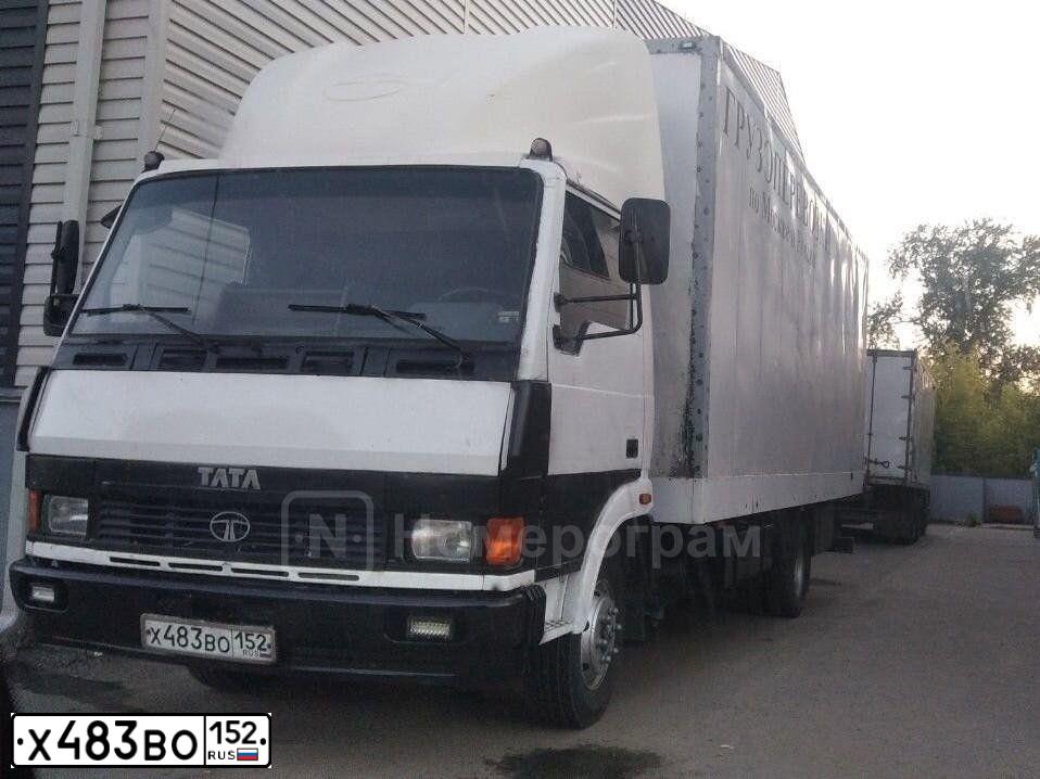 Фото автомобиля AMUR 4346 /4X2/, 2010 — госномер Х483ВО152. Цвет: Белый