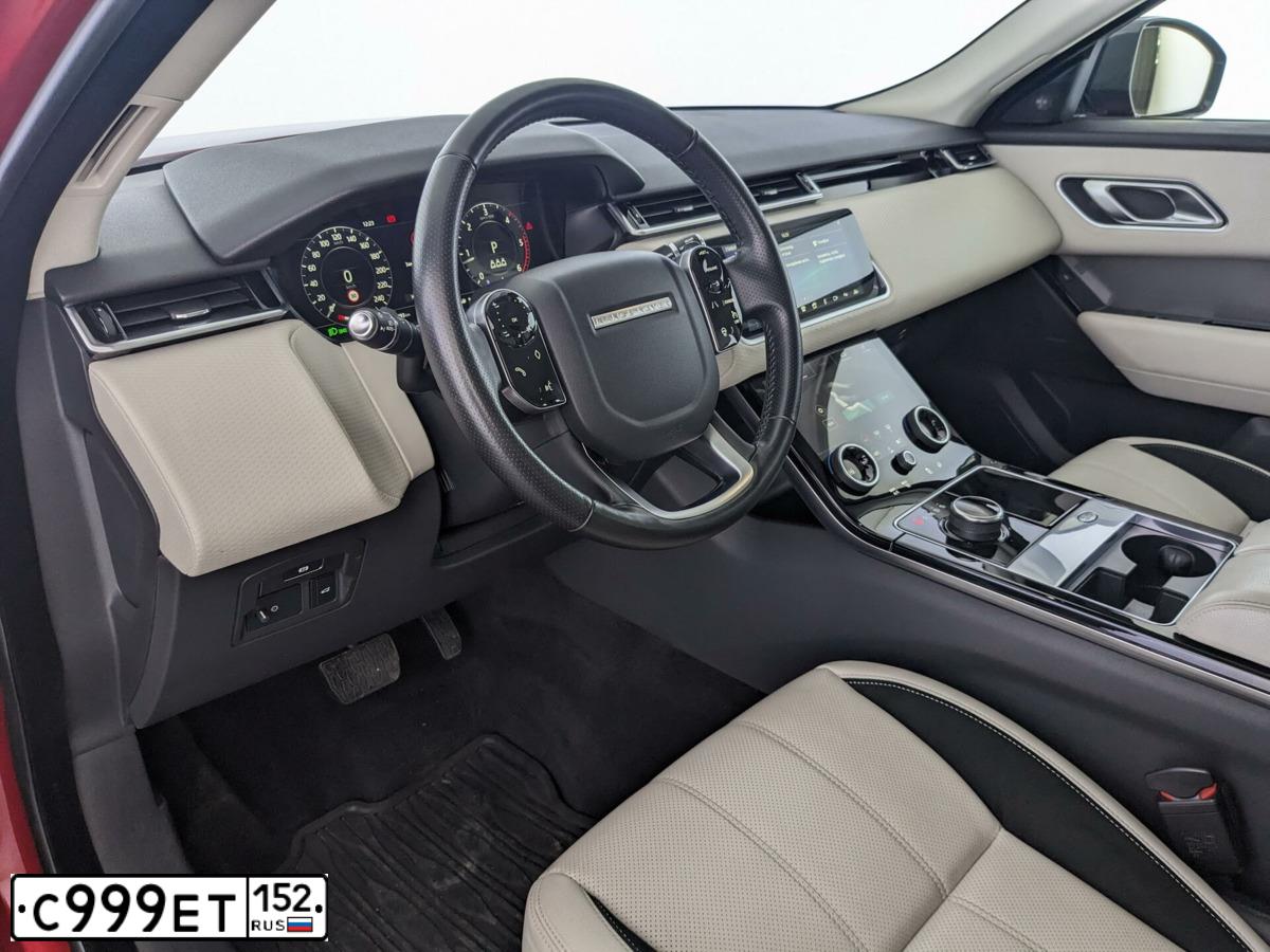 Фото автомобиля LANDROVER RANGE ROVER VELAR, 2019 — госномер С999ЕТ152. Цвет: Красный