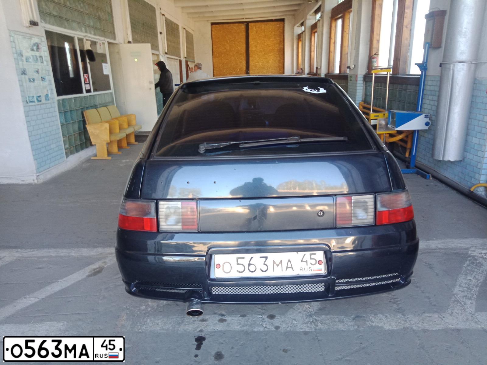 Фото автомобиля LADA 2112, 2007 — госномер У293ОВ45. Цвет: ГРАФИТОВЫЙ МЕТАЛЛИК