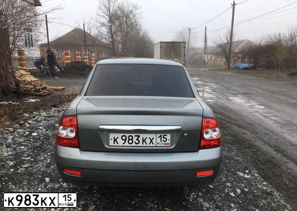 Фото автомобиля LADA PRIORA, 2007 — госномер Е421ОВ15