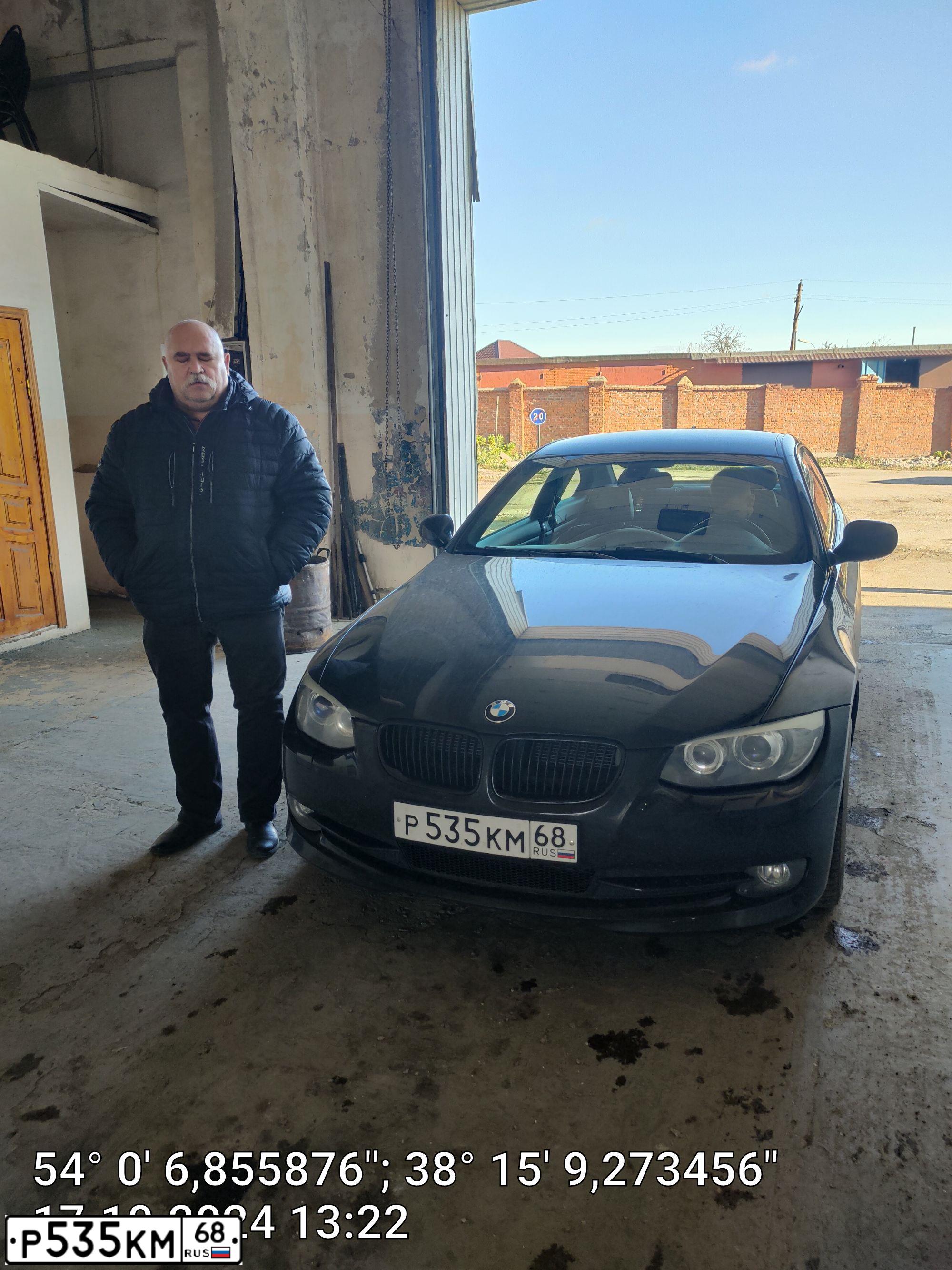 Фото автомобиля BMW 320D, 2011 — госномер Х399ВУ71. Цвет: ЧЕРНЫЙ