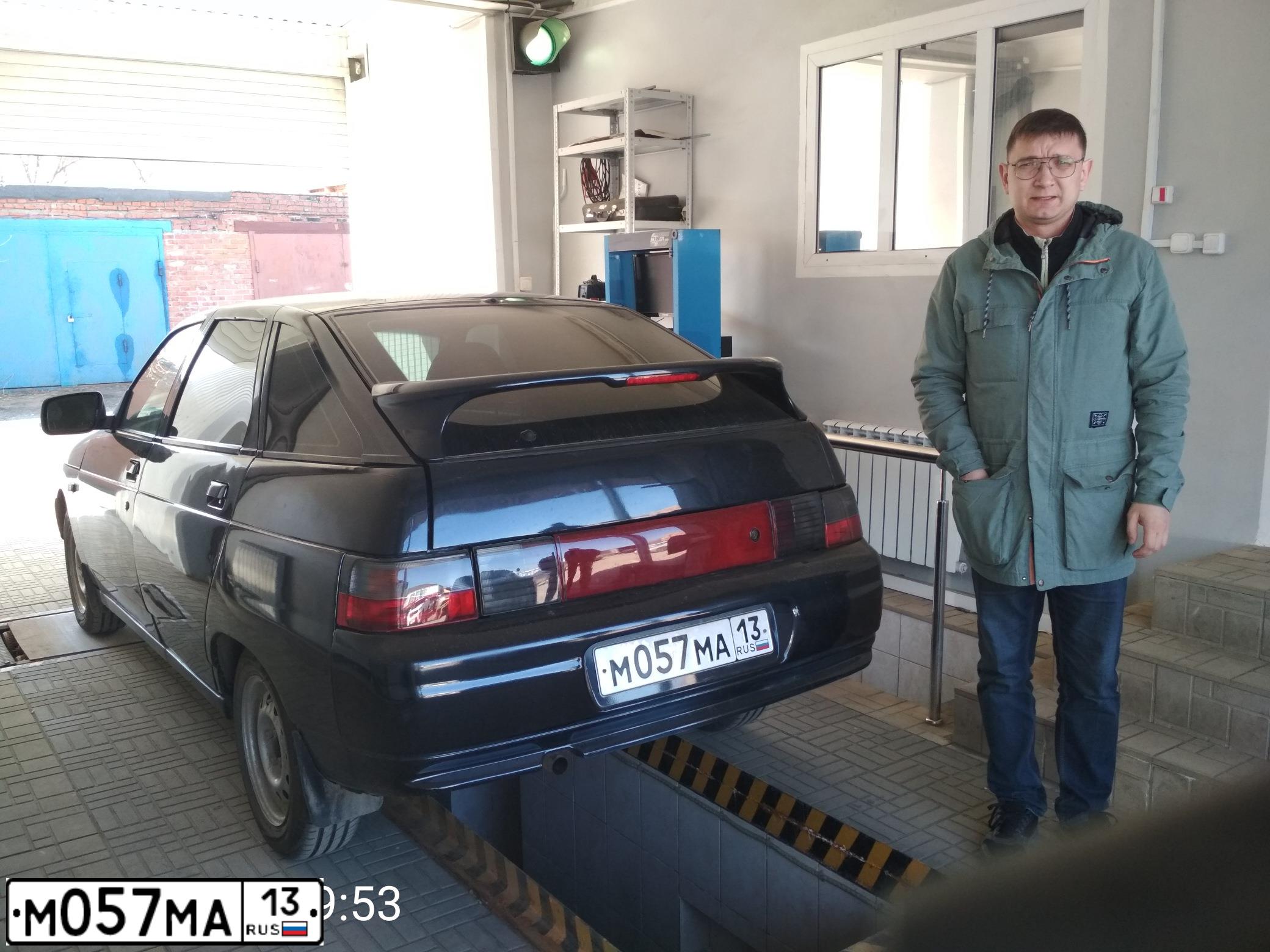 Фото автомобиля LADA 2112, 2006 — госномер М057МА13. Цвет: ГРАФИТОВЫЙ МЕТАЛЛИК