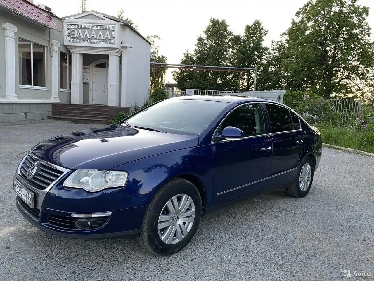 Фото автомобиля VOLKSWAGEN PASSAT, 2008 — госномер М652НО21. Цвет: СИНИЙ ТЕМНО