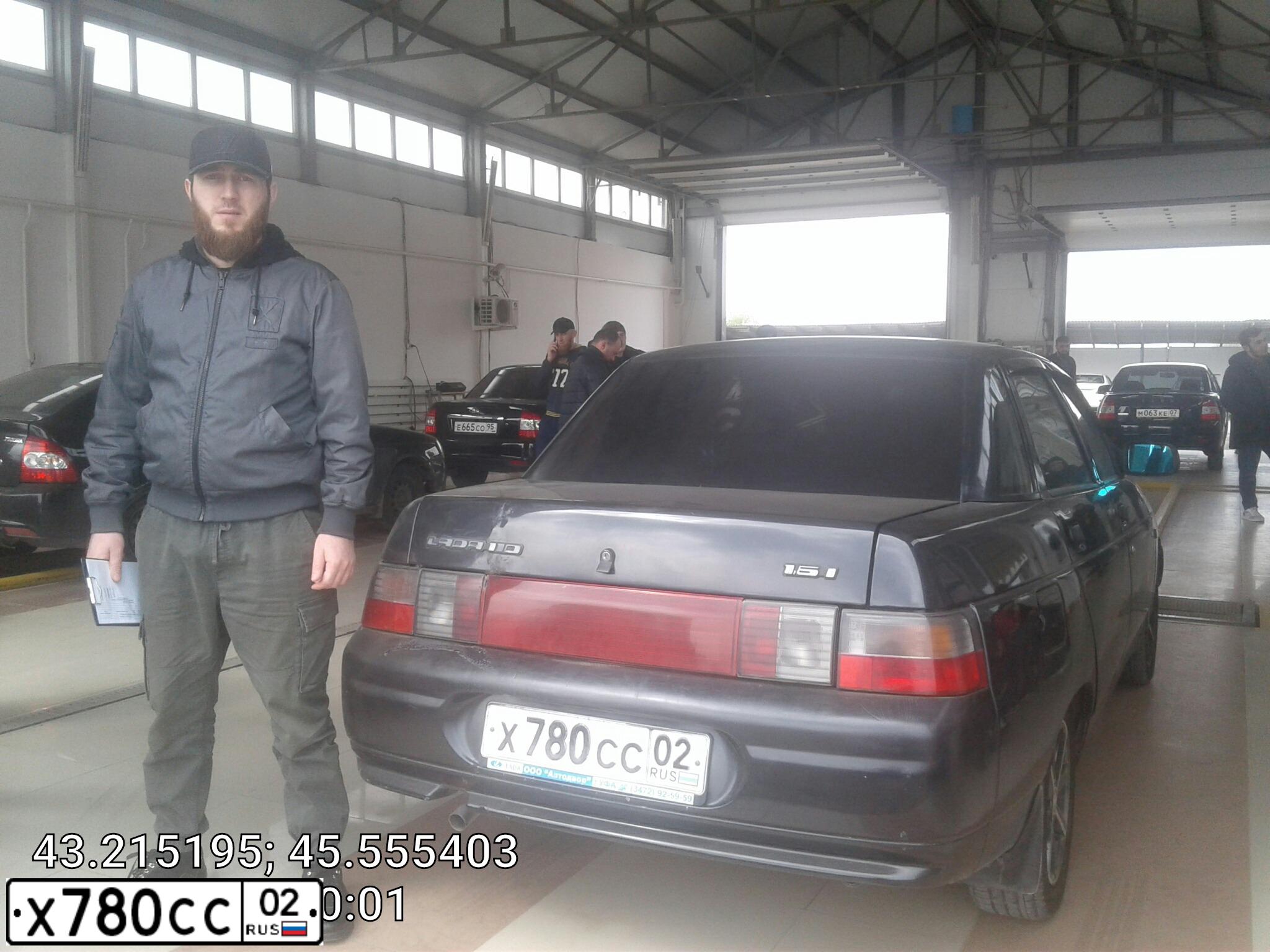 Фото автомобиля LADA 2110, 2006 — госномер К847НО95
