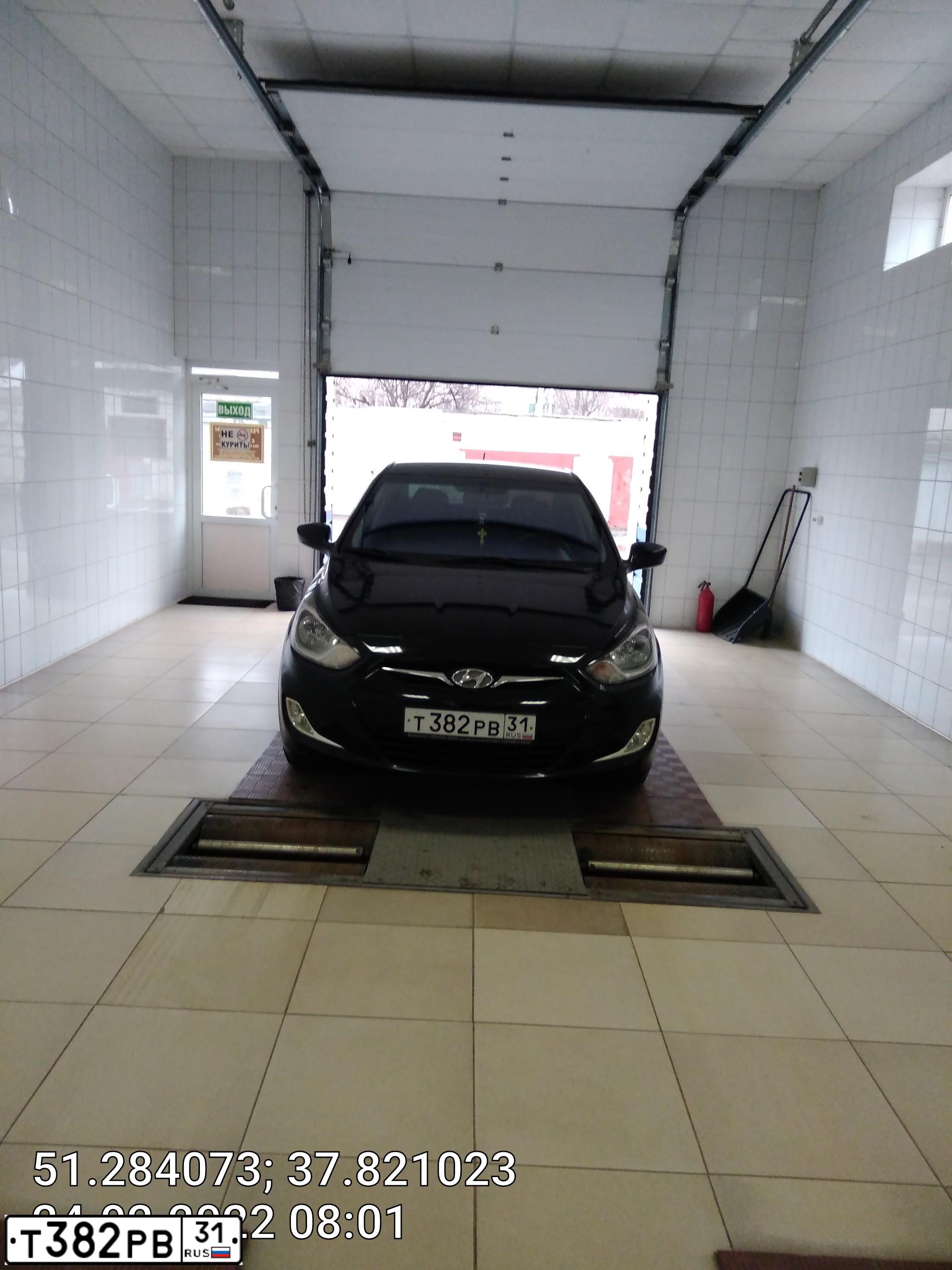 Фото автомобиля HYUNDAI SOLARIS, 2014 — госномер Т382РВ31. Цвет: ЧЕРНЫЙ
