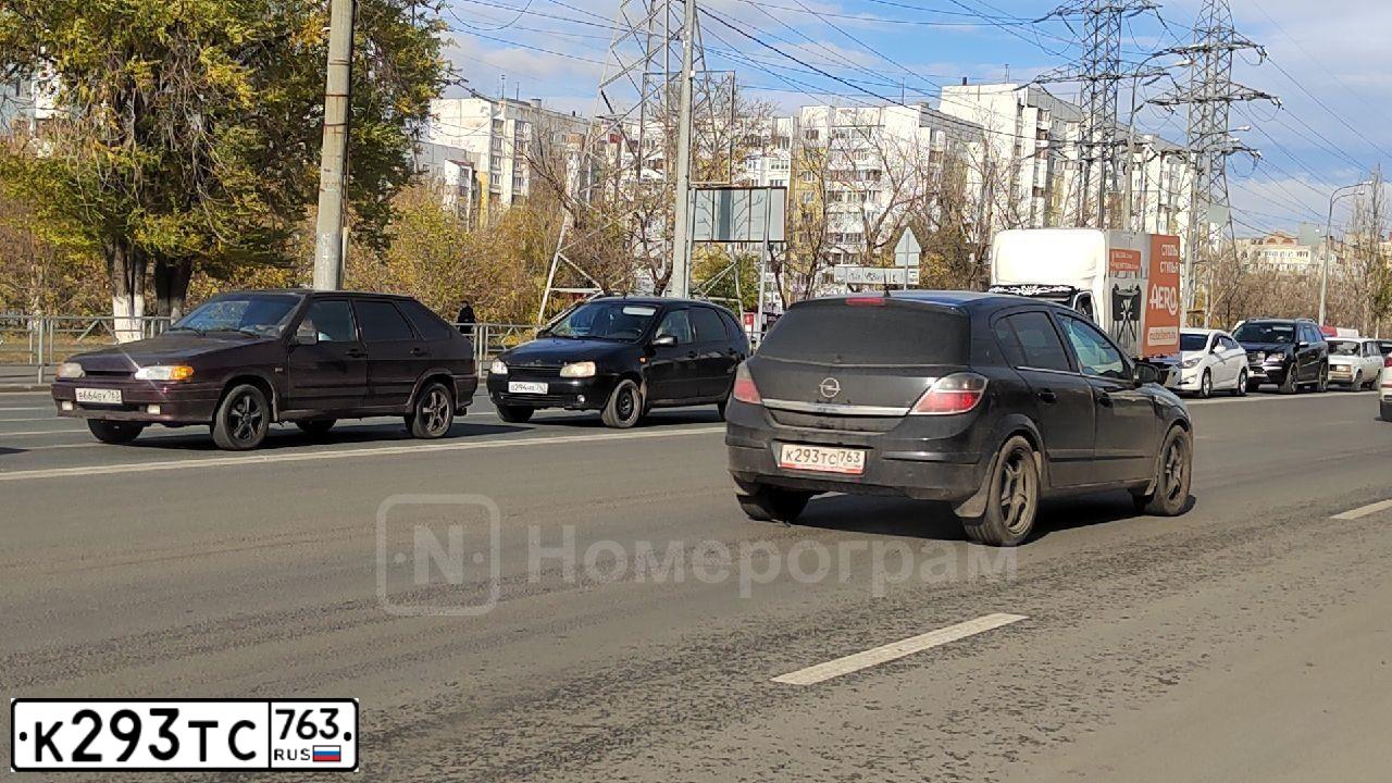 Фото автомобиля OPEL ASTRA, 2007 — госномер Х657МХ763. Цвет: ЧЕРНЫЙ