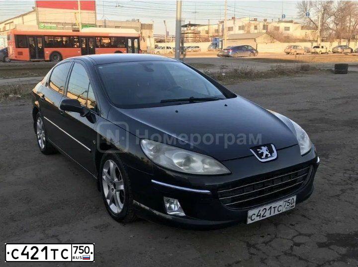 Фото автомобиля PEUGEOT 407, 2006 — госномер Е387КЕ977
