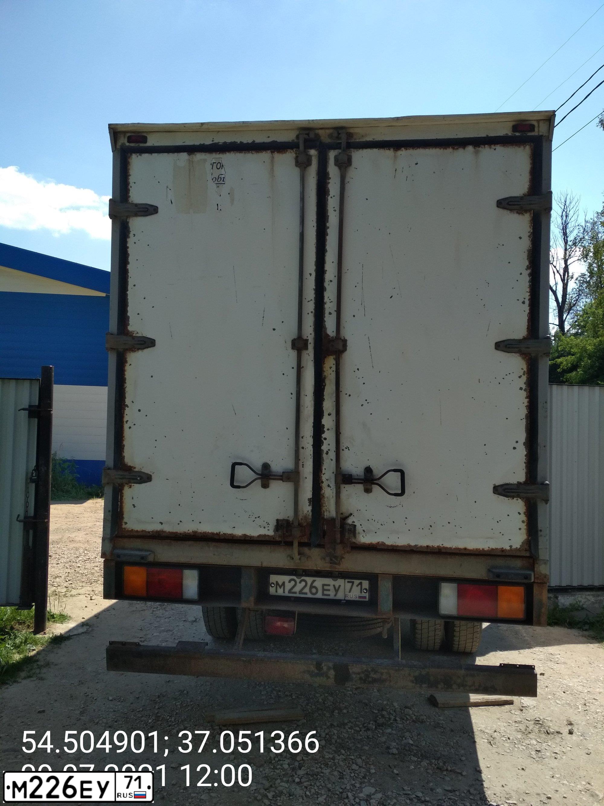 Фото автомобиля HYUNDAI MIGHTY, 2011 — госномер М226ЕУ71. Цвет: Белый