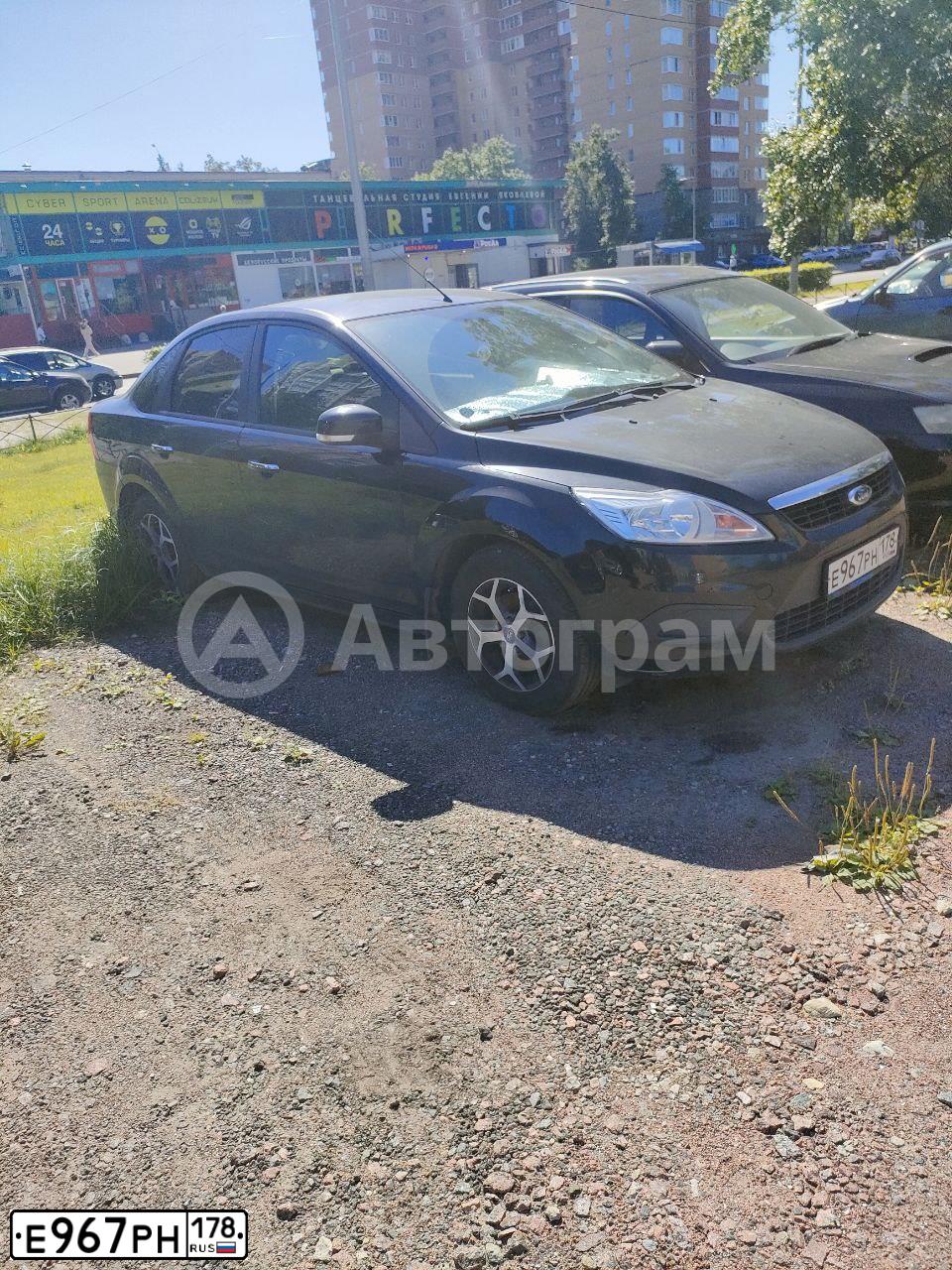 Фото автомобиля FORD FOCUS, 2011 — госномер У264НС797. Цвет: ЧЕРНЫЙ