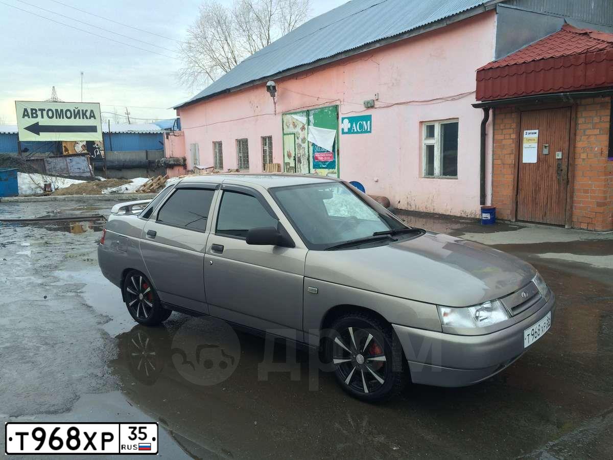 Фото автомобиля RENAULT LOGAN, 2008 — госномер Т968ХР35. Цвет: СВЕТЛО-ЗЕЛЕНЫЙ