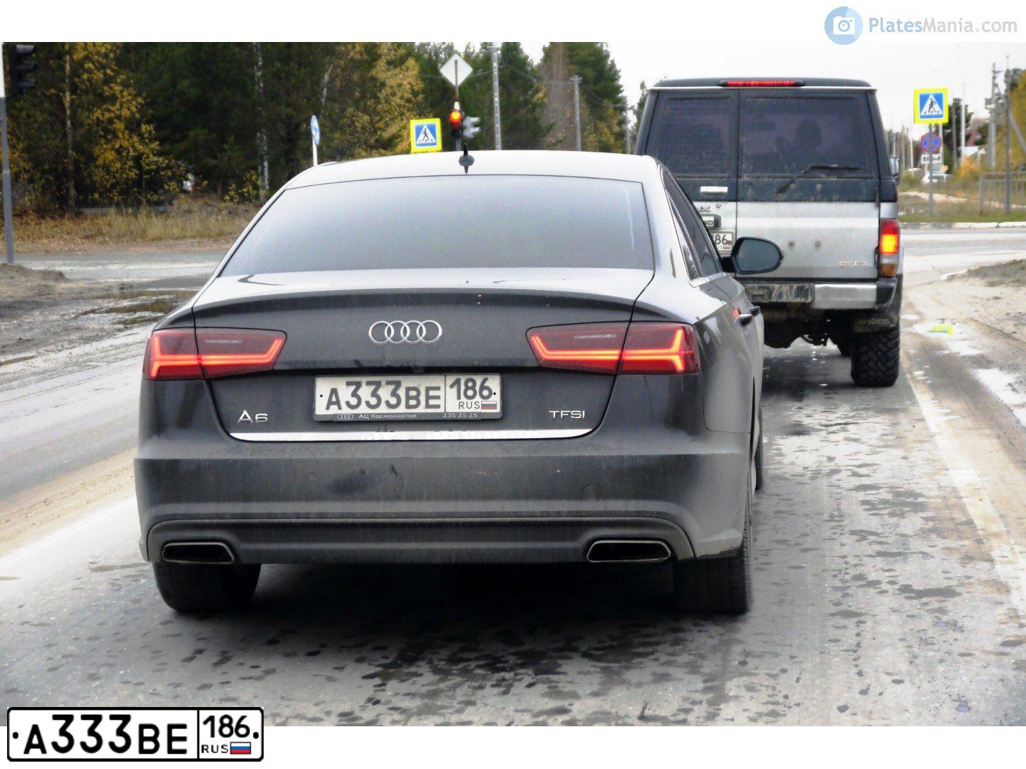 Фото автомобиля AUDI A6, 2017 — госномер М924ЕР196. Цвет: ЧЕРНЫЙ