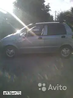 Фото автомобиля DAEWOO MATIZ, 2009 — госномер В976НР134. Цвет: ЗЕЛЕНАЯ ГЛАЗУРЬ
