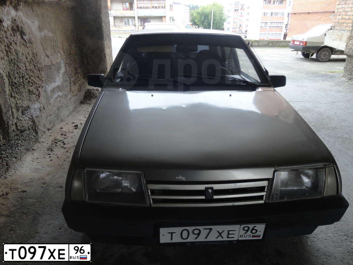 Фото автомобиля LADA 2109, 2000 — госномер Е569МА45. Цвет: СЕРО-ЗЕЛЕНЫЙ