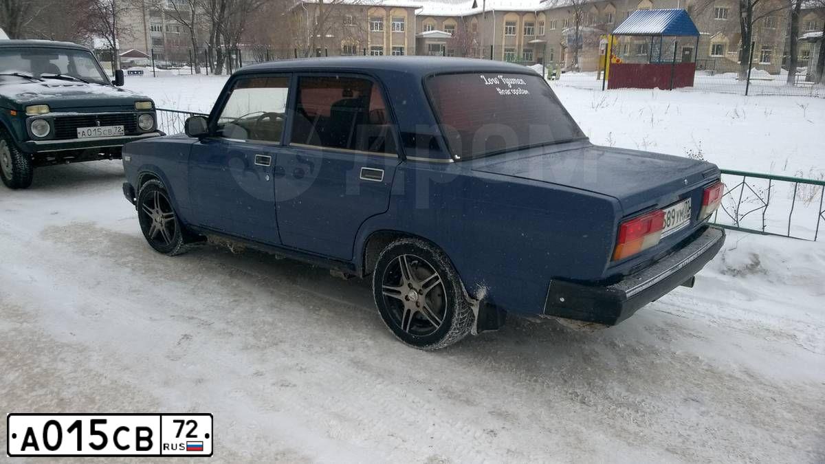 Фото автомобиля LADA 2121 NIVA, 1999 — госномер А015СВ72. Цвет: Сине-зеленый