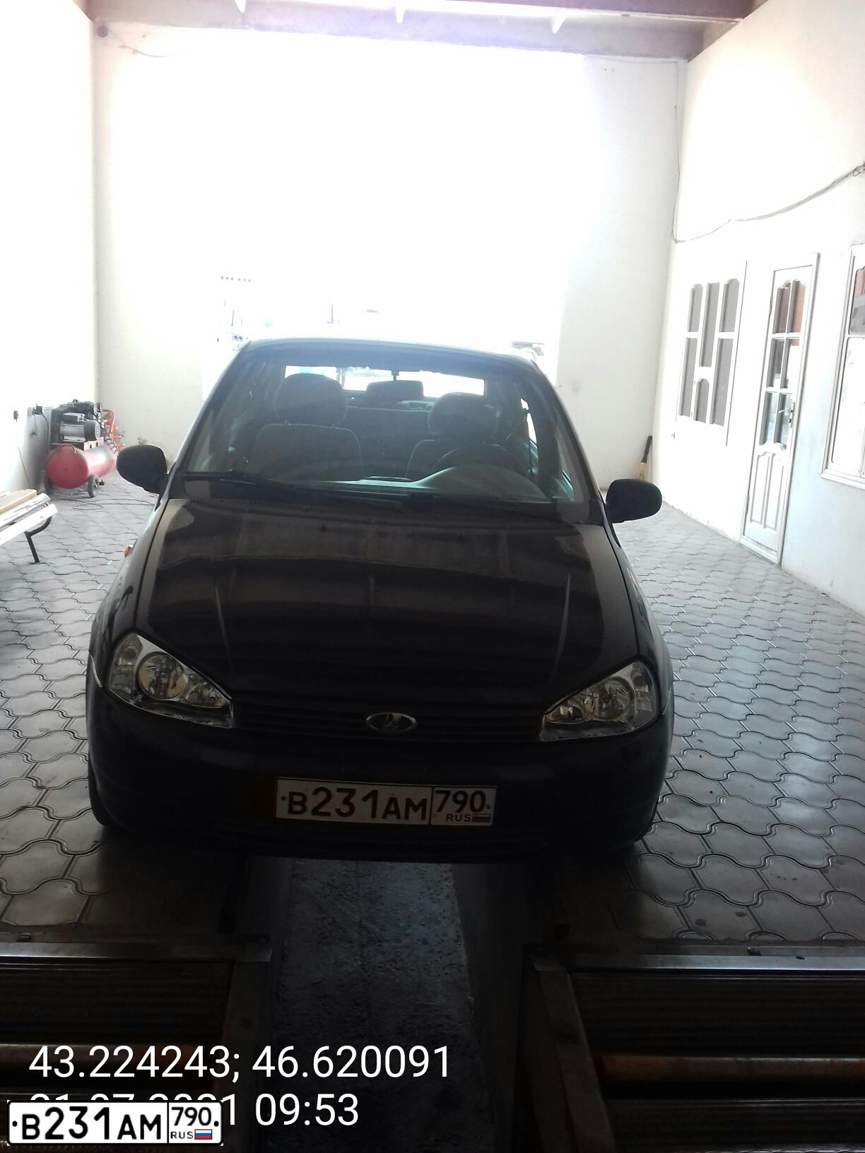 Фото автомобиля LADA 1118 KALINA, 2008 — госномер К010ТМ750. Цвет: СИНЕ-ФИОЛЕТОВЫЙ