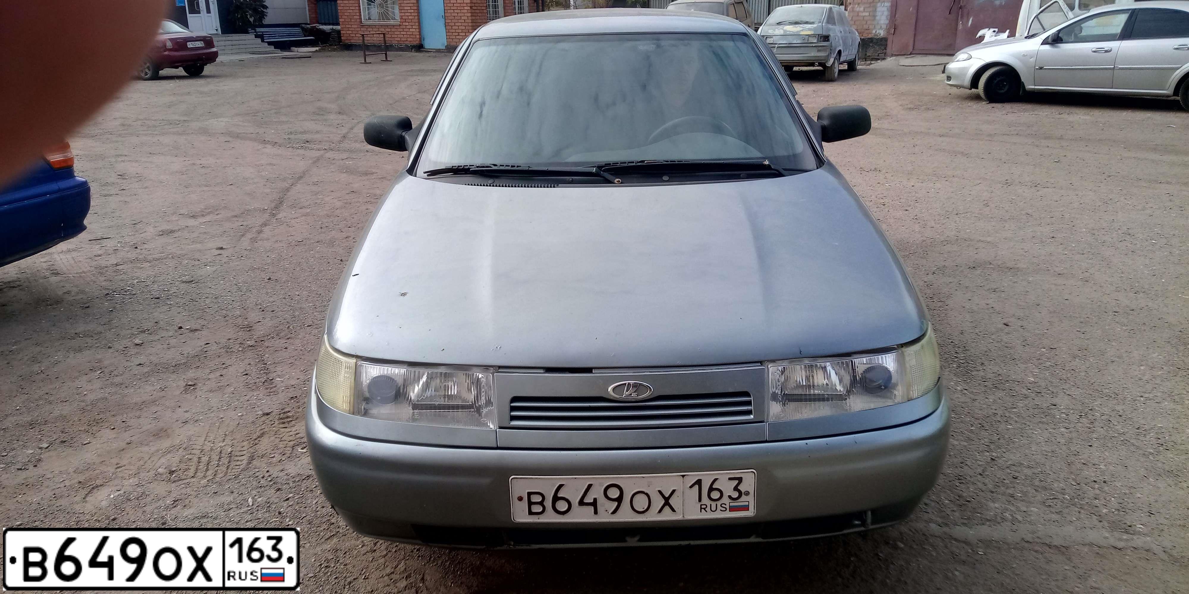Фото автомобиля LADA 2112 LADA, 2007 — госномер А995УВ156. Цвет: средний серо-зеленый металлик