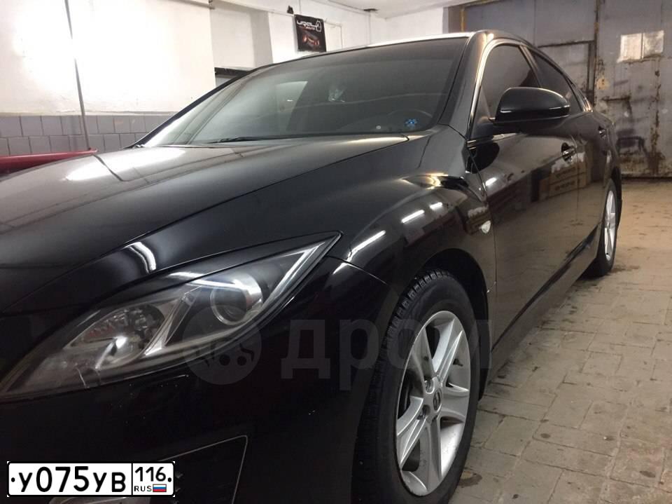 Фото автомобиля MAZDA 6, 2008 — госномер М315МК702. Цвет: ЧЕРНЫЙ
