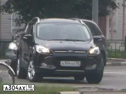 Фото автомобиля FORD KUGA, 2013 — госномер Т977МК797. Цвет: ЧЕРНЫЙ