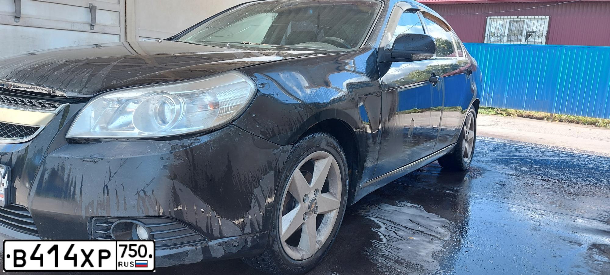 Фото автомобиля CHEVROLET EPICA, 2006 — госномер С016ВА180. Цвет: ЧЕРНЫЙ