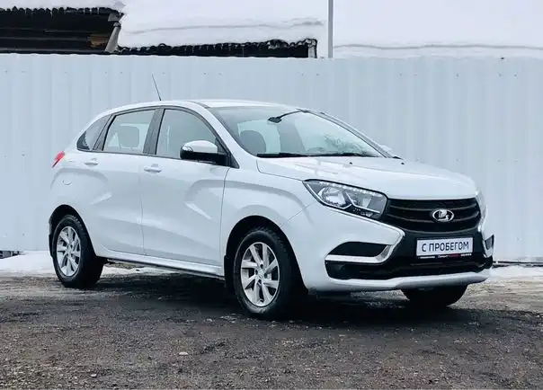 Фото автомобиля LADA XRAY, 2017 — госномер С543СЕ716. Цвет: Белый
