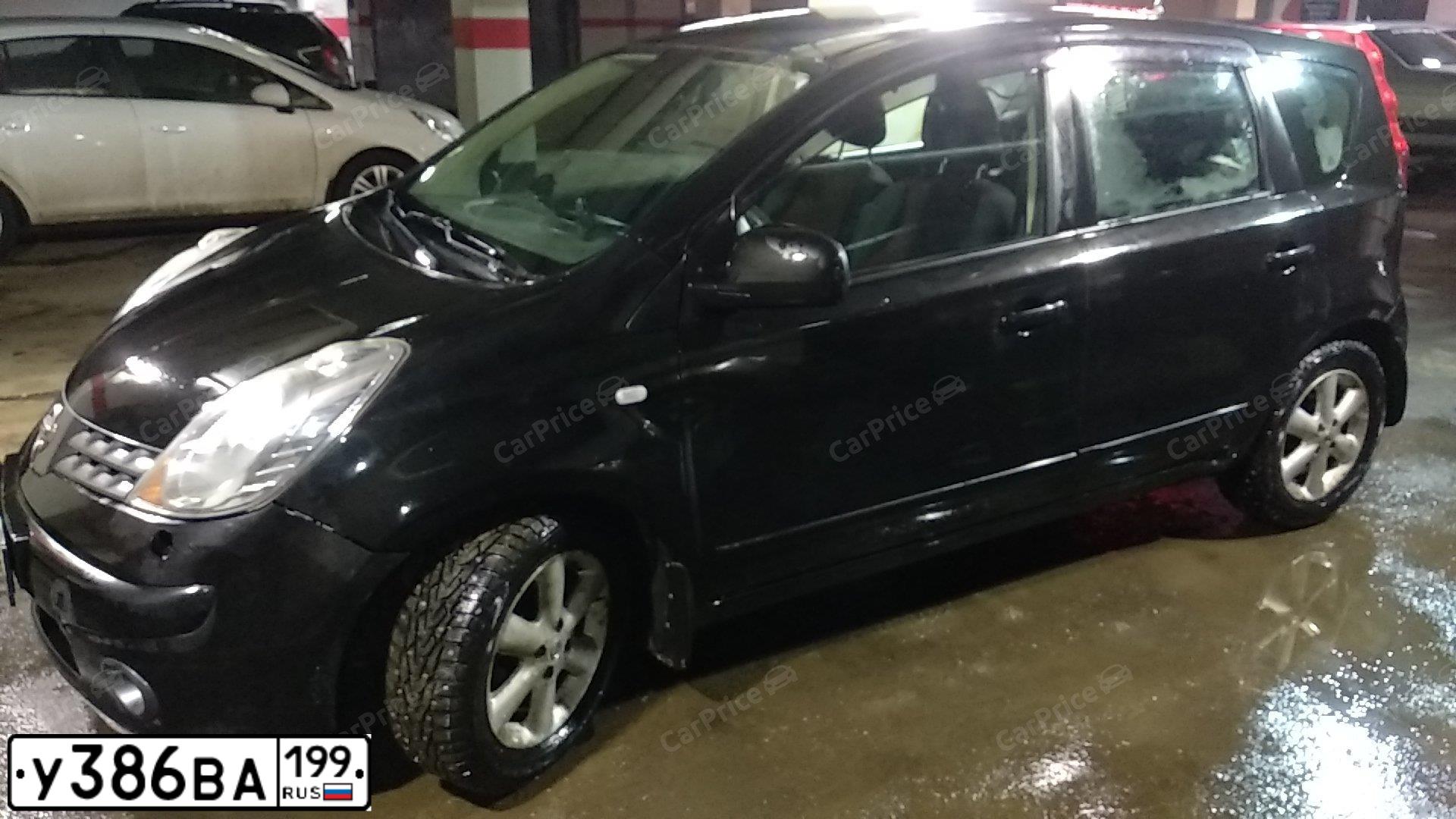 Фото автомобиля NISSAN NOTE, 2007 — госномер У353ЕН550