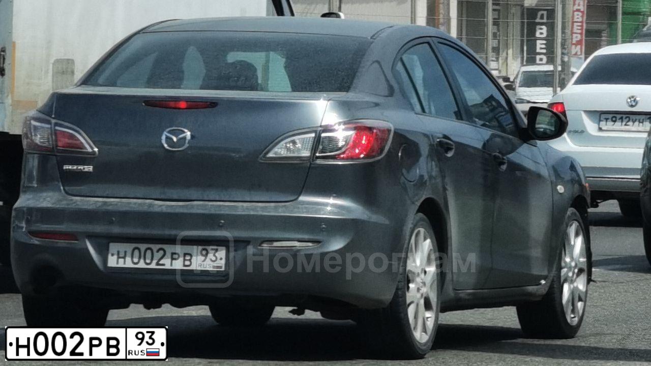 Фото автомобиля TOYOTA CAMRY, 2008 — госномер Н002РВ93. Цвет: Серебристый