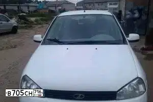 Фото автомобиля LADA 1119 KALINA, 2012 — госномер Р456ОХ116. Цвет: Белый