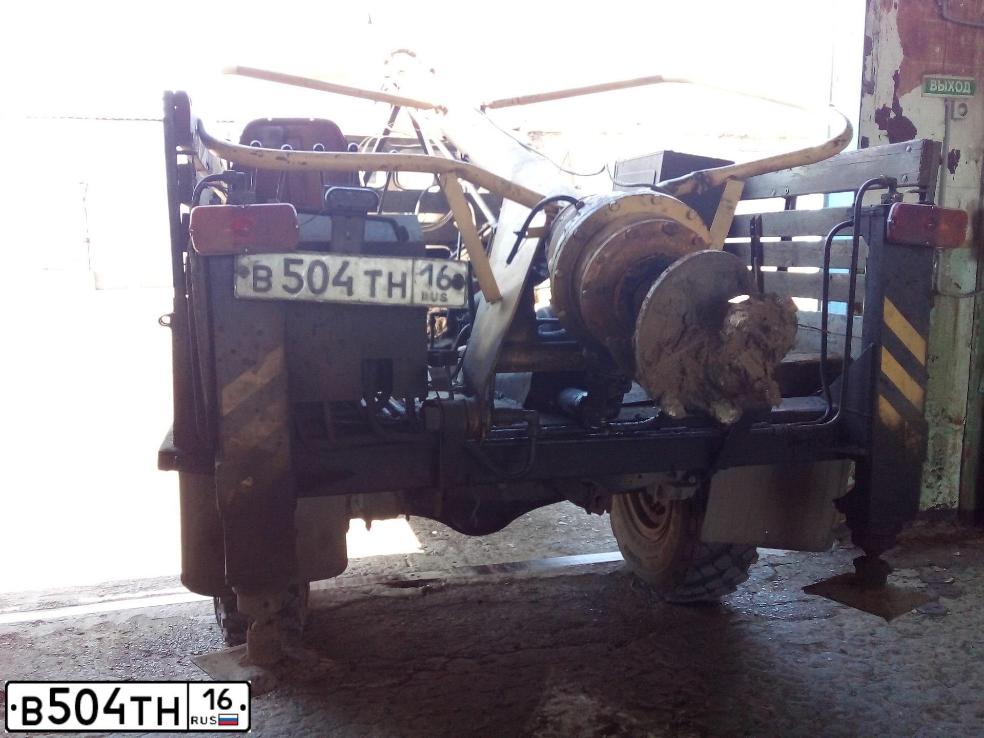 Фото автомобиля GAZ 66, 1989 — госномер В504ТН16. Цвет: ЗЕЛЕНЫЙ
