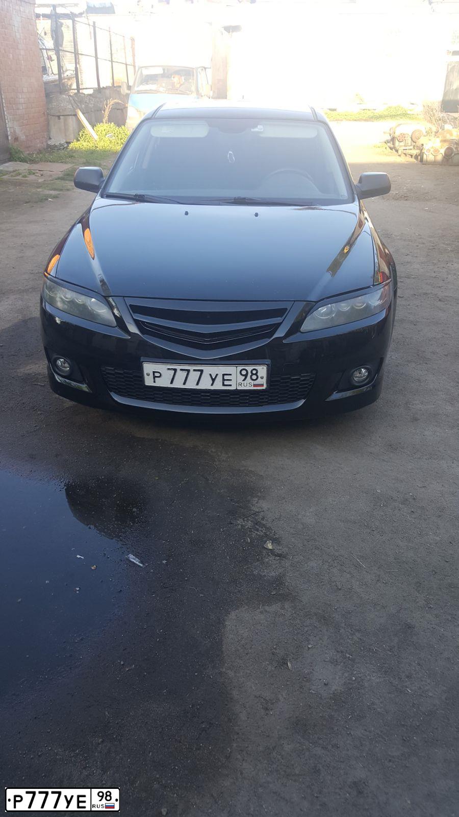 Фото автомобиля MAZDA 6, 2013 — госномер М888СР178. Цвет: ЧЕРНЫЙ