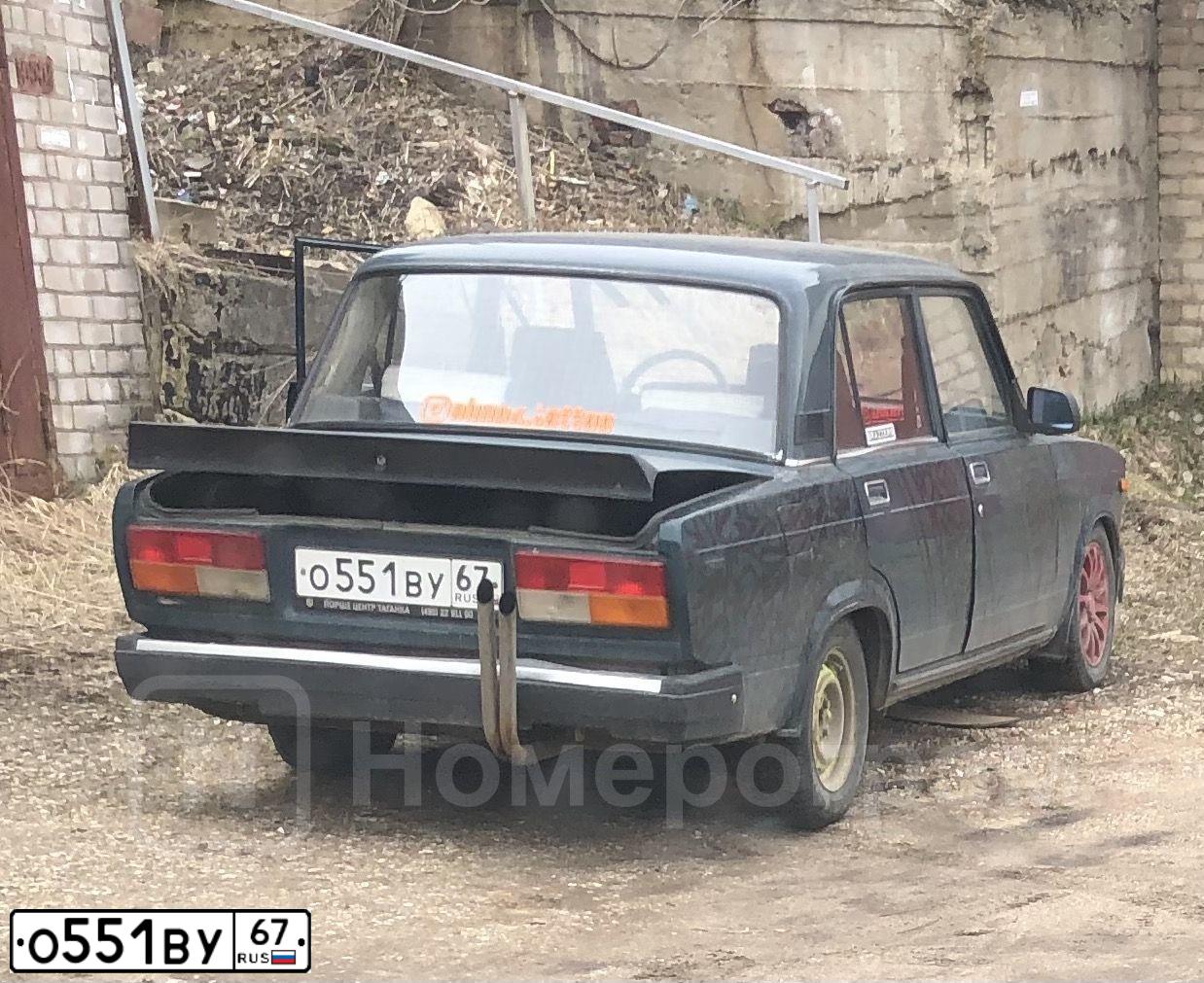 Фото автомобиля LADA 2107, 2004 — госномер А303СР67